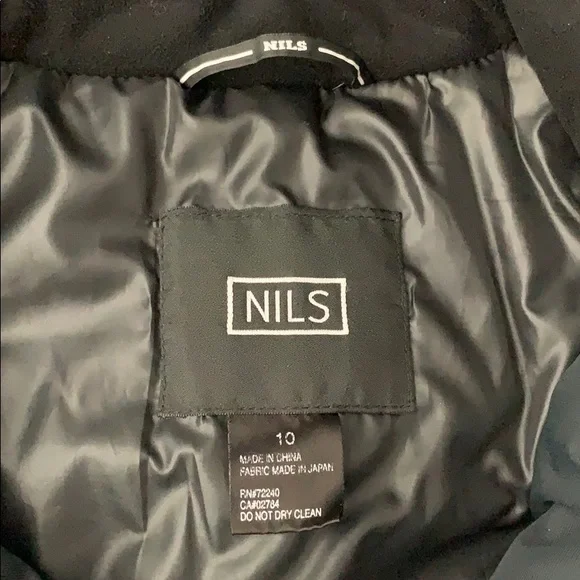 Nils insulated ski/snowboard jacket. Sz 10 - Picture 3 of 8